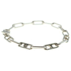 Louis Vuitton Pickpocket Monogram Bracelet Silver — view 3