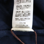Hermes Short Sleeve Kuru Neck T-Shirt Navy — view 8