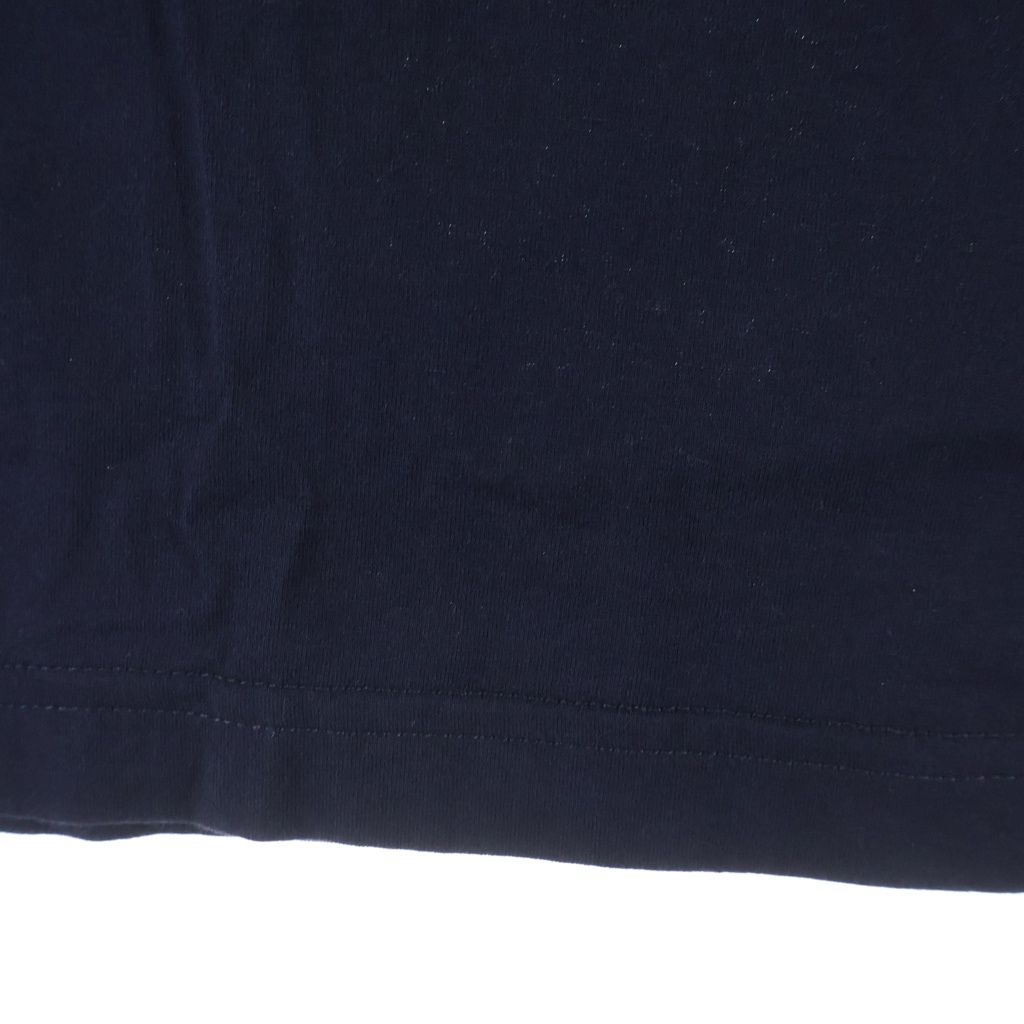 Fendi Montstar Eye Color Strike Short Sleeve Kuru Neck T-Shirt Navy — view 5