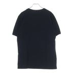 Fendi Logo Patch Short Sleeve Kuru Neck T-Shirt Black — view 2