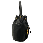 Prada Handbag Duet Black Drawstring Leather — view 2