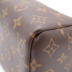 Louis Vuitton Monogram Speedy Chain 20 2-Way Boston Bag Brown Leather Gold — view 5