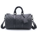 Louis Vuitton Monogram Keepall Bandouliere 35 2-Way Shoulder Bag Black Leather