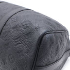 Louis Vuitton Monogram Keepall Bandouliere 35 2-Way Shoulder Bag Black Leather — view 5