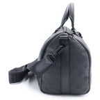 Louis Vuitton Monogram Keepall Bandouliere 35 2-Way Shoulder Bag Black Leather — view 3