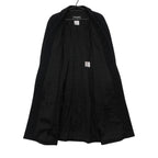 Chanel Coat Tweed Long Coat Jacket A Line Friends Outer Fully Lined Navy — view 3