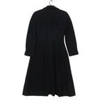 Chanel Coat Tweed Long Coat Jacket A Line Friends Outer Fully Lined Navy — view 2