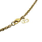 Dior Dio Necklace Color Strike Cross Pendant Longchain Gold — view 7