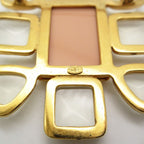 Chanel Bro Gripoix Color Strike CC Logo Pink Brooch — view 6