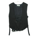 Dior Homme Vest Eddie Era Sequin Contrast Gilet Top Black