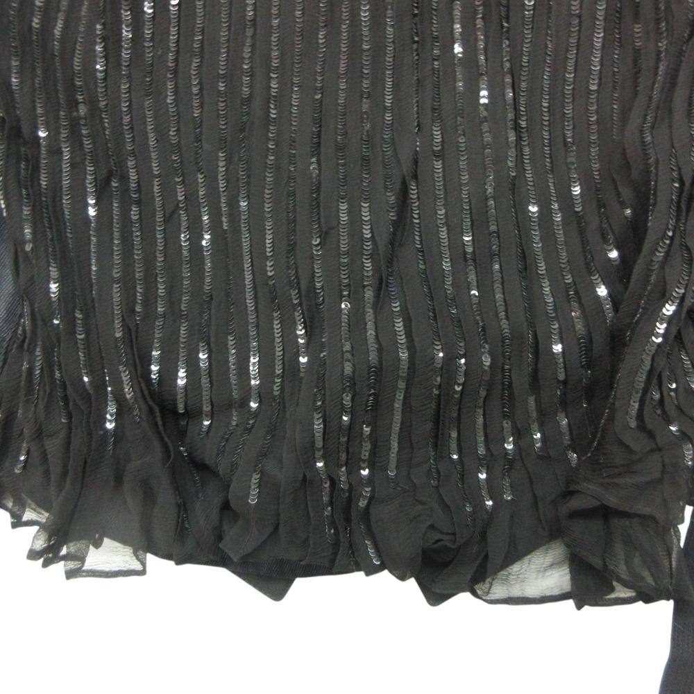 Dior Homme Vest Eddie Era Sequin Contrast Gilet Top Black — view 7