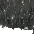 Dior Homme Vest Eddie Era Sequin Contrast Gilet Top Black — view 7