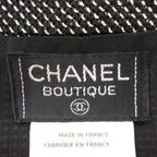 Chanel Jumpsuit Wool Silk CC Logo Jumps All in One Black — view 3
