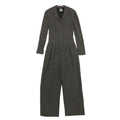 Chanel Jumpsuit Wool Silk CC Logo Jumps All in One Black