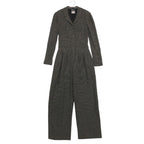 Chanel Jumpsuit Wool Silk CC Logo Jumps All in One Black