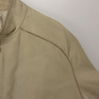 Hermes Rider's Jacket Series Button Cow Calf Cowhide Leather Single Light Beige — view 6