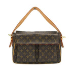 Louis Vuitton Shoulder Bag Monogram Vivacity GM Purse Brown