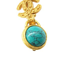 Chanel Earrings koizblue CC Logo Both Ears Gold — view 4