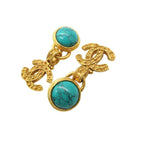 Chanel Earrings koizblue CC Logo Both Ears Gold — view 7