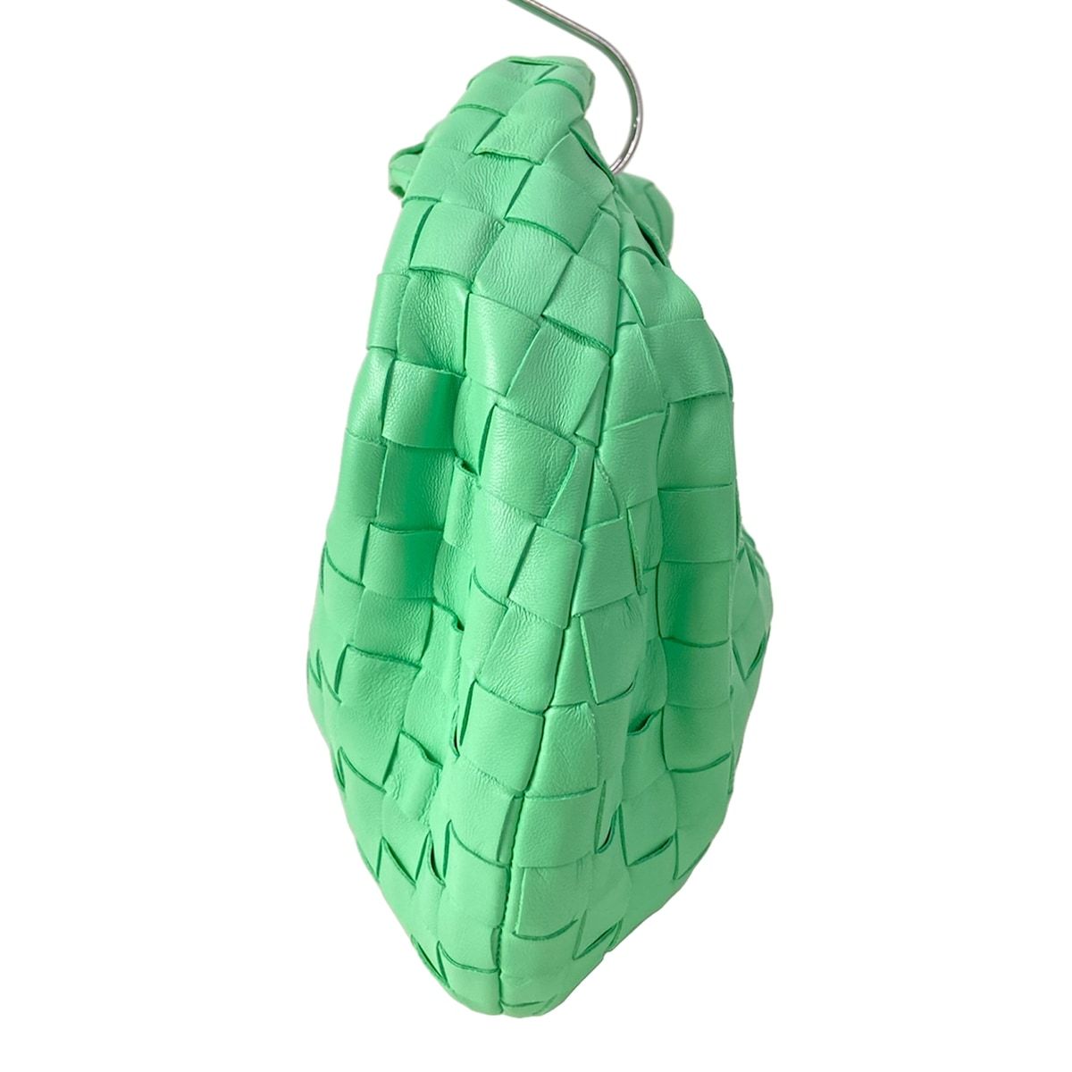 Bottega Veneta Handbag Mini the Jodie Light Green Lambskin — view 4