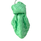 Bottega Veneta Handbag Mini the Jodie Light Green Lambskin — view 2