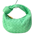 Bottega Veneta Handbag Mini the Jodie Light Green Lambskin
