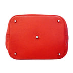 Hermes Handbag Picotin Lock GM Taurillon Clemence Rouge Casac Silver — view 3