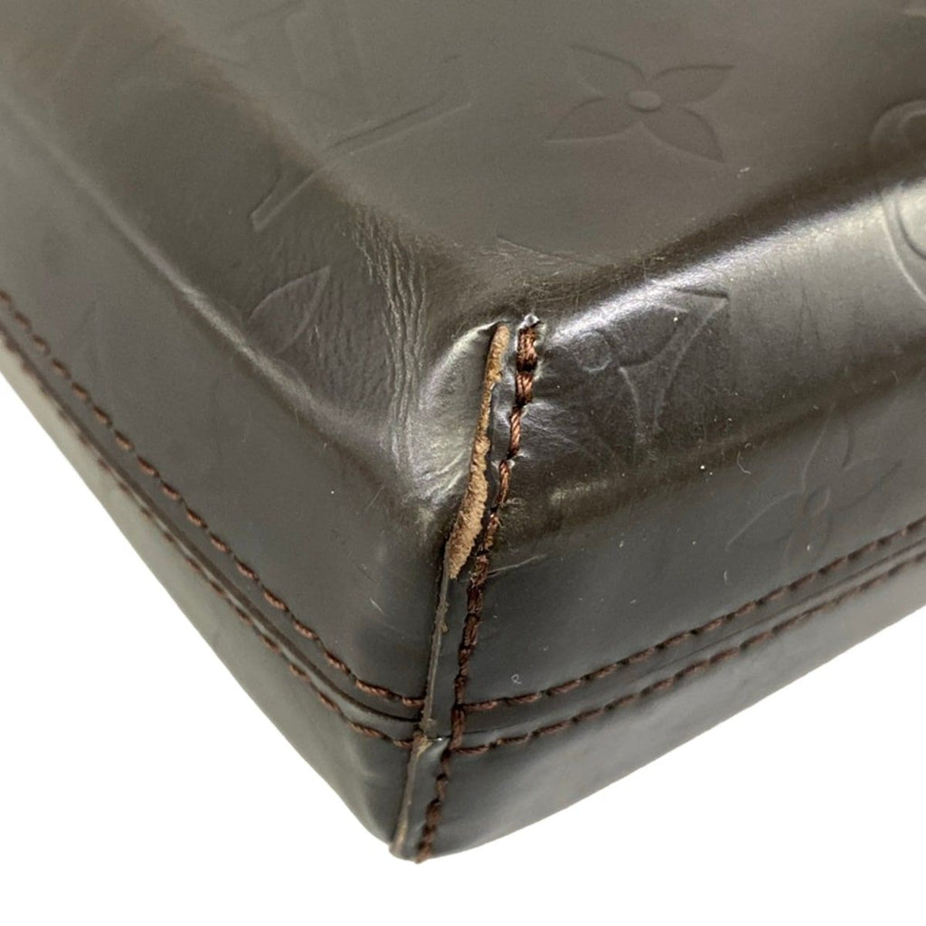 Louis Vuitton Shoulder Bag Monogram Matte Cafe Cotton — view 6