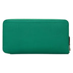 Hermes Wallet Azap Long Silk in Vert Jade Zip Around Silver — view 2