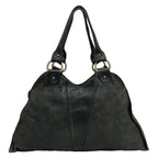 Fendi Shoulder Bag Diavolo Trapezio Black Leather — view 3