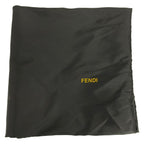 Fendi Shoulder Bag Diavolo Trapezio Black Leather — view 8