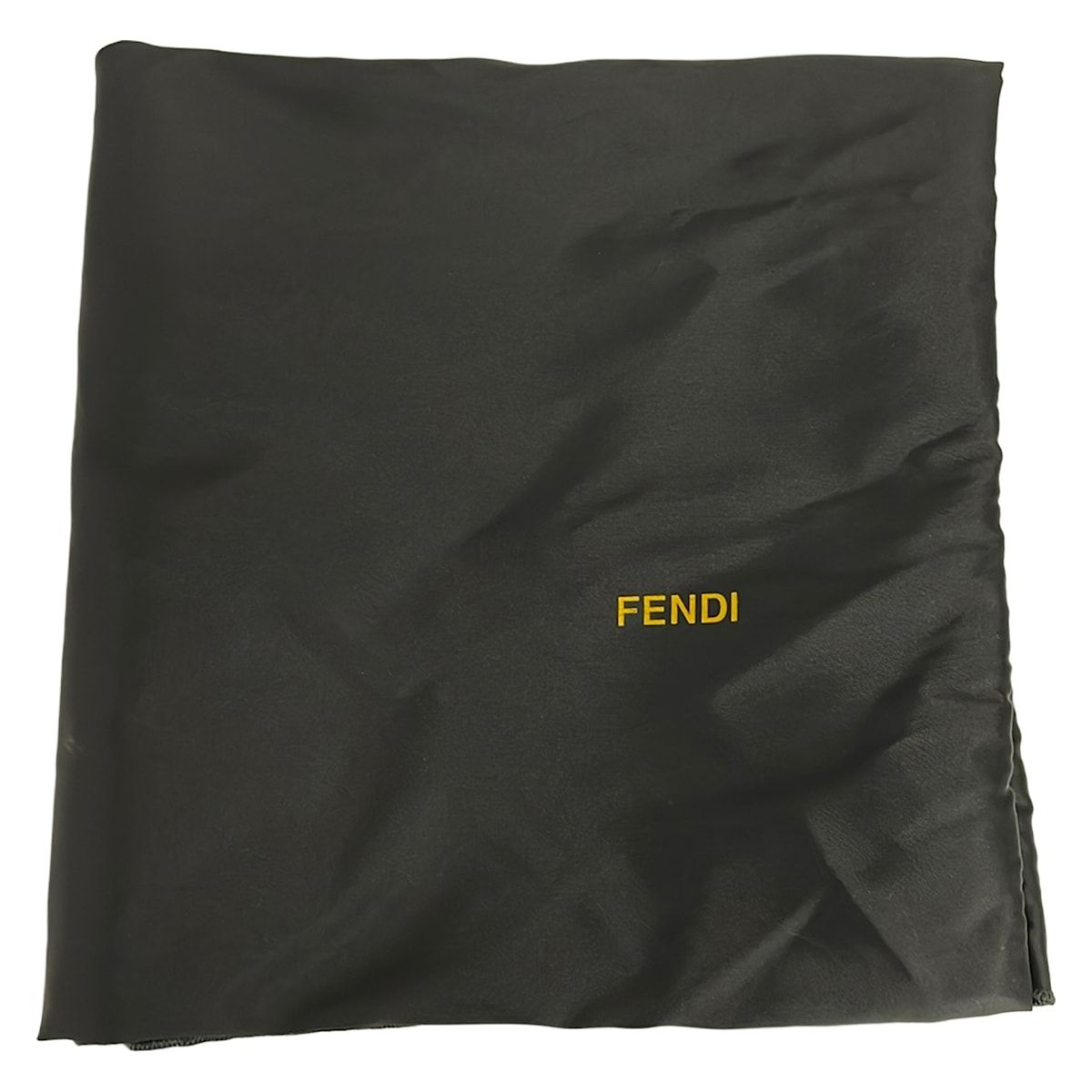 Fendi Shoulder Bag Diavolo Trapezio Black Leather — view 8