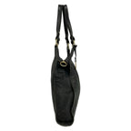 Fendi Shoulder Bag Diavolo Trapezio Black Leather — view 2