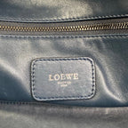 Loewe Handbag Amazona 36 Dark Navy Leather — view 9