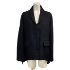 Hermes Jacket 36 S Black Autumn Winter Cashmere