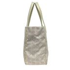 Chanel Tote New Travel Line MM Light Pink Ivory Leather — view 4