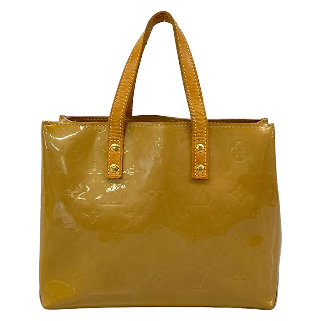 Louis Vuitton Handbag Monogram Vernis Reed PM Noisette Leather — view 3