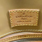 Louis Vuitton Handbag Monogram Vernis Reed PM Noisette Leather — view 8