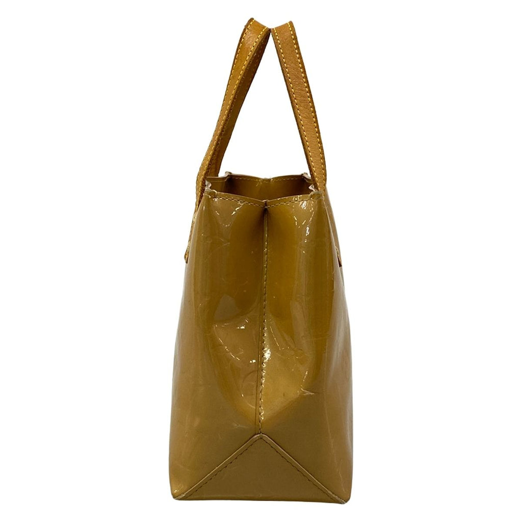 Louis Vuitton Handbag Monogram Vernis Reed PM Noisette Leather — view 2