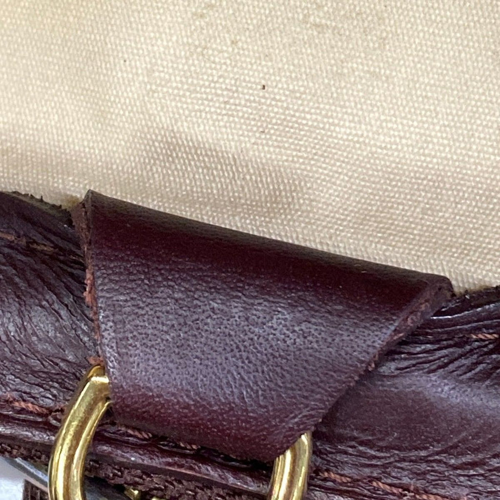 Louis Vuitton Handbag Monogram Mini Josephine PM Cerise Cotton Leather — view 9