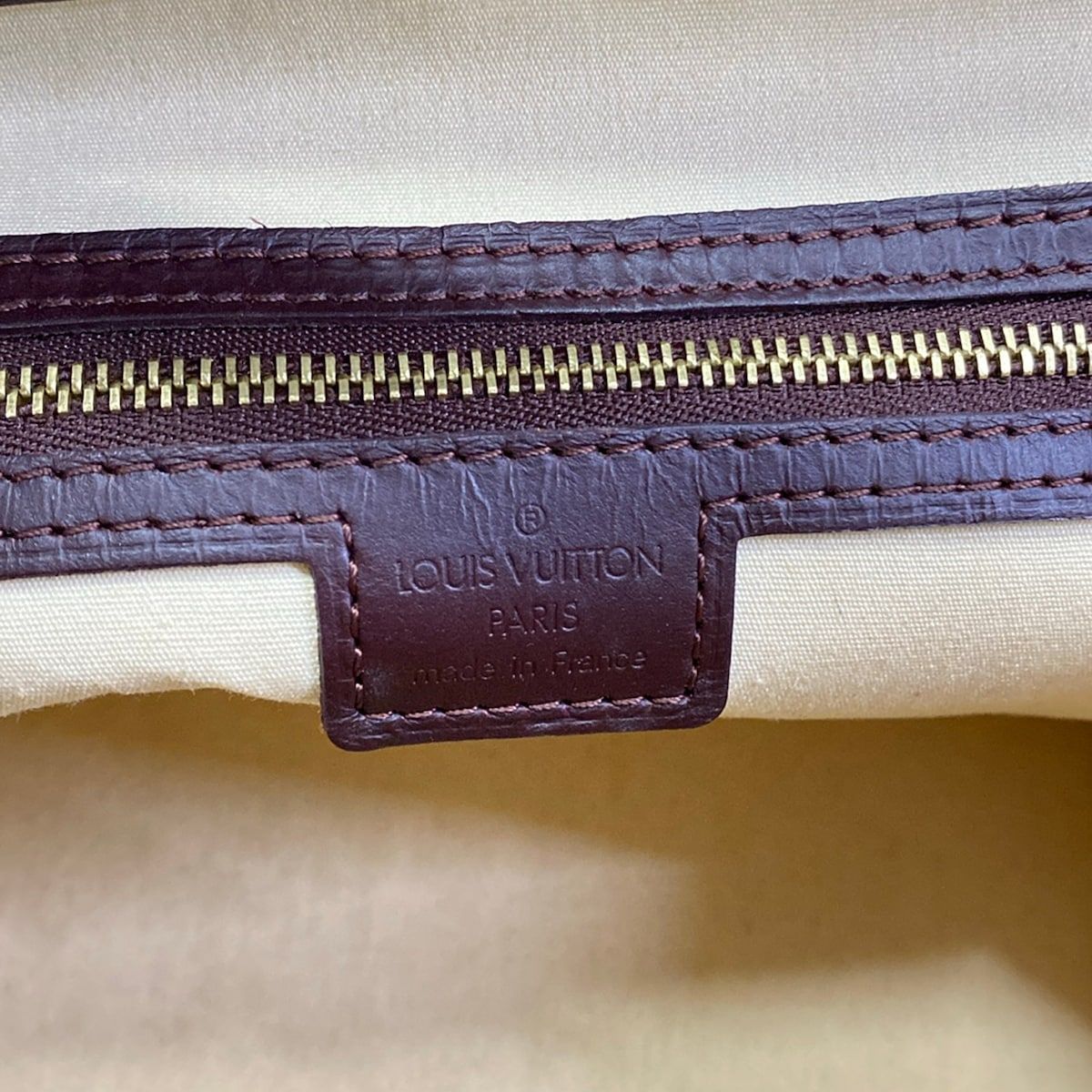 Louis Vuitton Handbag Monogram Mini Josephine PM Cerise Cotton Leather — view 8