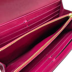 Louis Vuitton Wallet Monogram Vernis Portefeuille Sarah Chain Rose Indien — view 5