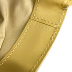 Louis Vuitton Tote Monogram Vernis Wilshire MM Blanc Corail Leather — view 9