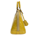 Louis Vuitton Handbag Monogram Vernis Alma PM Dune Leather — view 2