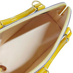 Louis Vuitton Handbag Monogram Vernis Alma PM Dune Leather — view 7