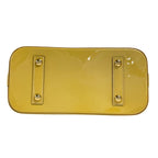Louis Vuitton Handbag Monogram Vernis Alma PM Dune Leather — view 5