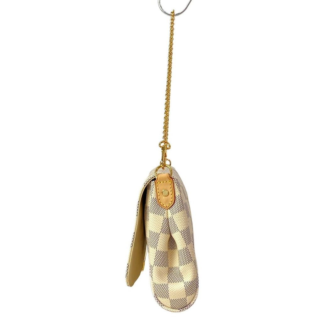Louis Vuitton Handbag Damier Favorite MM Azur — view 4