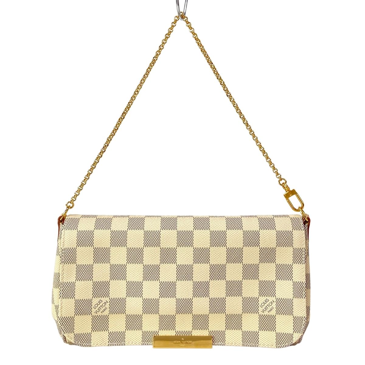 Louis Vuitton Handbag Damier Favorite MM Azur