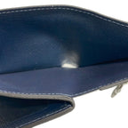 Louis Vuitton Bifold Wallet Taiga Portefeuille Amerigo Ocean Leather — view 5