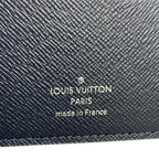 Louis Vuitton Bifold Wallet Taiga Portefeuille Amerigo Ocean Leather — view 7